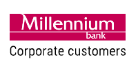 Logotype of Millennium Corporate customers. Choose to pay with this payment channel.