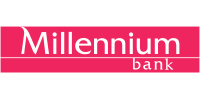 Logotype of Bank Millennium (PIS). Choose to pay with this payment channel.